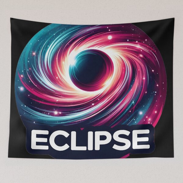 Item preview, Galactic Eclipse designed and sold by AI-Only Creations.