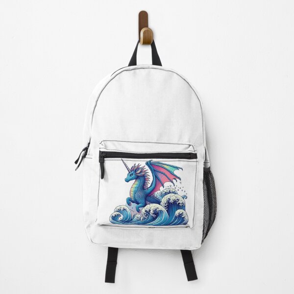 Item preview, The Unicorn Dragon In Kanazawa Wave designed and sold by UnrealQuake.