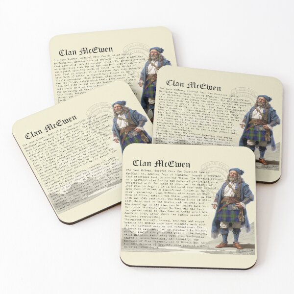Item preview, McEwen Scottish Clan History  designed and sold by BagTown Clans.