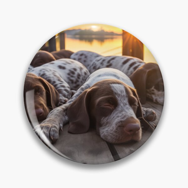 Item preview, German Shorthair Pointer Puppies (Design 2) designed and sold by Samuelsboro.