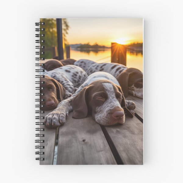 Item preview, German Shorthair Pointer Puppies (Design 2) designed and sold by Samuelsboro.