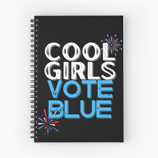 Item preview, Cool Girls Vote Blue Democratic Political Design designed and sold by EarthArtDesigns.