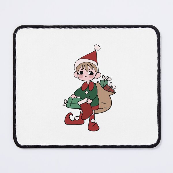 Item preview,  Cute boy and Christmas day designed and sold by jc-handy46.