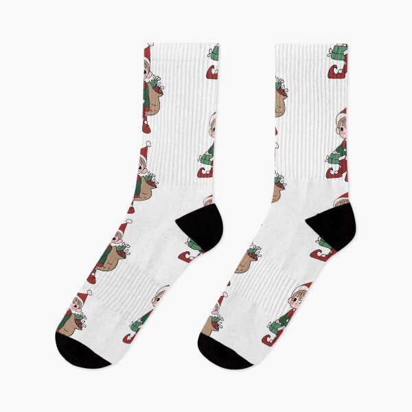 Item preview,  Cute boy and Christmas day designed and sold by jc-handy46.