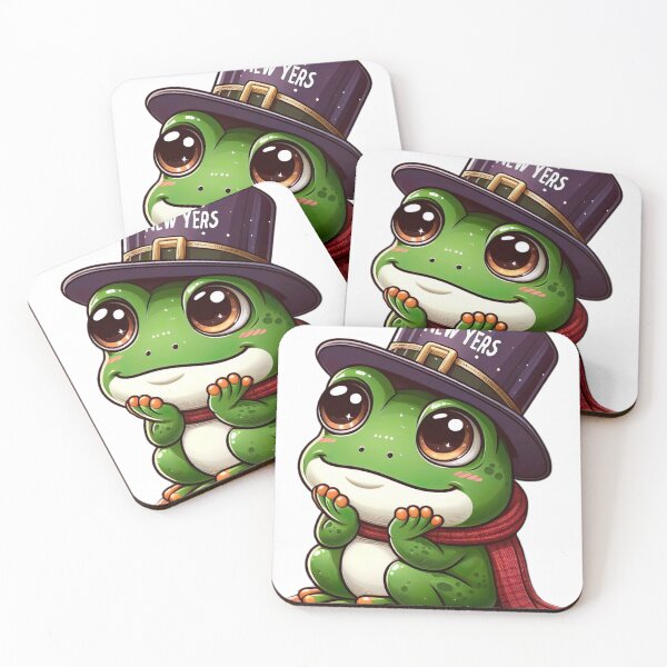 Item preview, "Festive Frog: Heartwarming New Year's Eve Watch by the Lake" designed and sold by Huycao211.