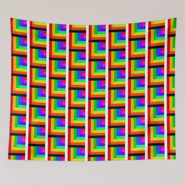 Item preview, Rainbow Optical Illusion designed and sold by Ghost on Toast.
