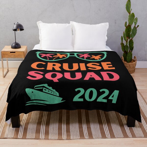 Item preview, Cruise Squad 2024 Group Vacation Travel designed and sold by Comfy Creations.