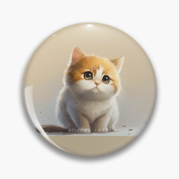Item preview, Gingersnap - Cute Ginger Kitten Illustration designed and sold by CuddlesCartoons.
