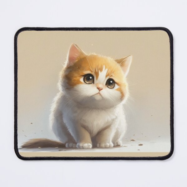 Item preview, Gingersnap - Cute Ginger Kitten Illustration designed and sold by CuddlesCartoons.