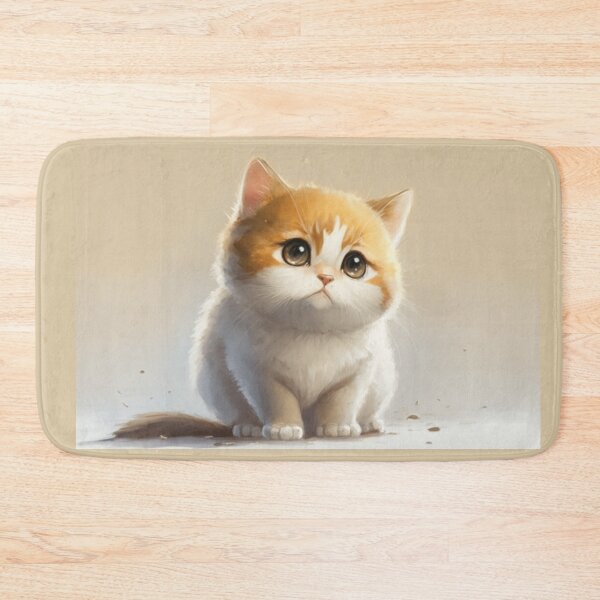 Item preview, Gingersnap - Cute Ginger Kitten Illustration designed and sold by CuddlesCartoons.
