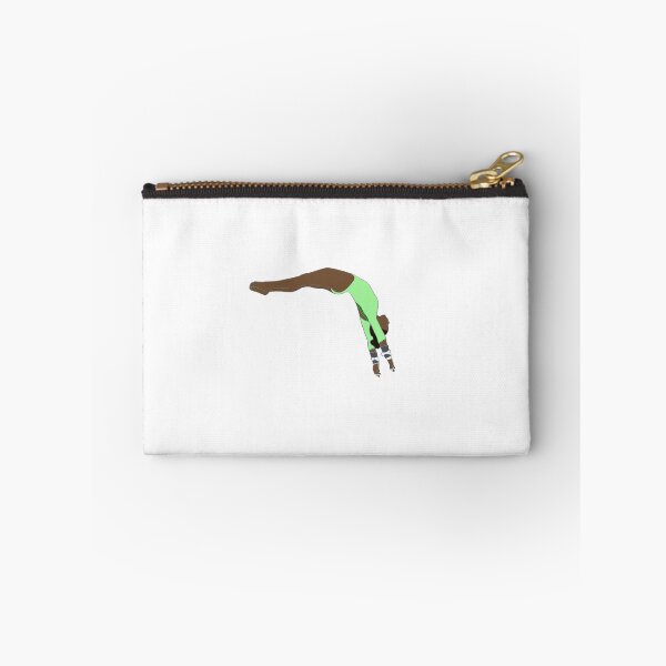 Item preview, Black Gymnast on Bars: Green designed and sold by Malika Haver.