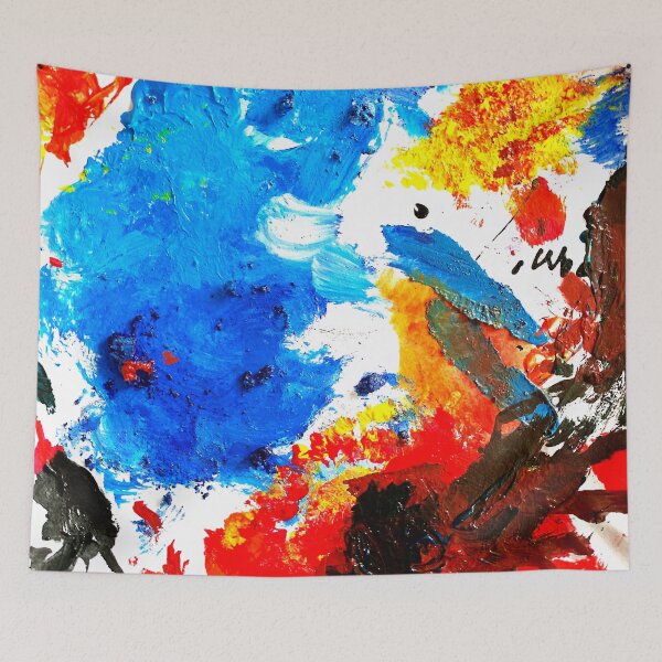 Item preview, An Imaginary Sight_Abstract Painting designed and sold by TeraiNB.