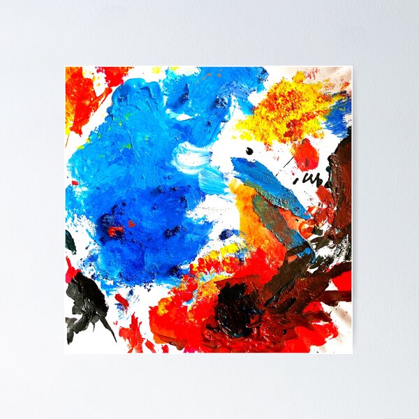 Item preview, An Imaginary Sight_Abstract Painting designed and sold by TeraiNB.