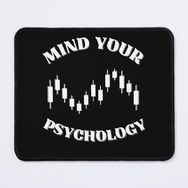 Item preview, Mind Your  Psychology-Black Background  designed and sold by Trendi61.