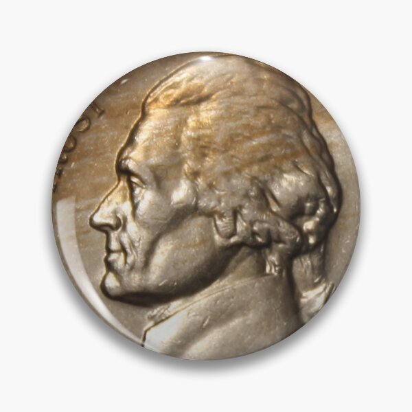 Item preview, 1938 S Jefferson Nickel Choice AU designed and sold by coinsxcrochet.