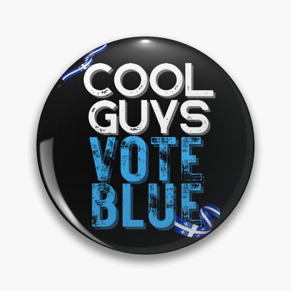 Item preview, Cool Guys Vote Blue Democratic Political Design designed and sold by EarthArtDesigns.