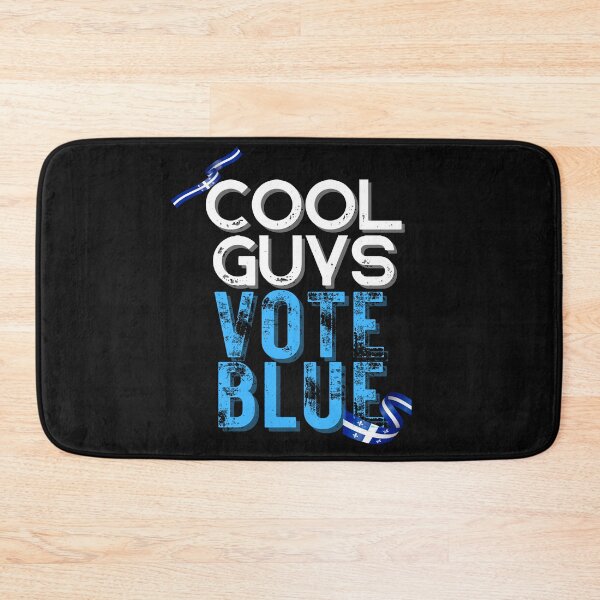 Item preview, Cool Guys Vote Blue Democratic Political Design designed and sold by EarthArtDesigns.