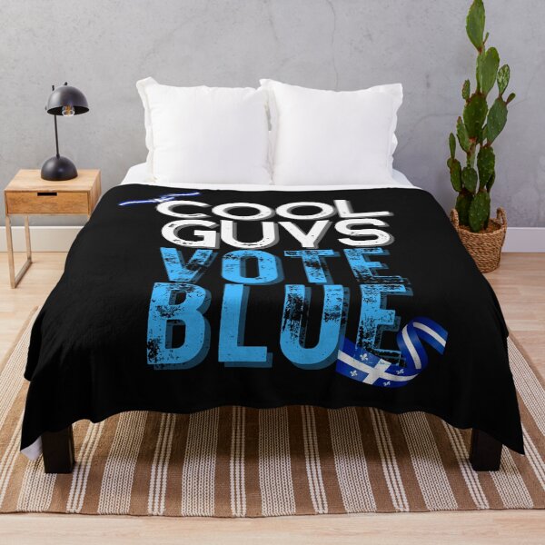 Item preview, Cool Guys Vote Blue Democratic Political Design designed and sold by EarthArtDesigns.