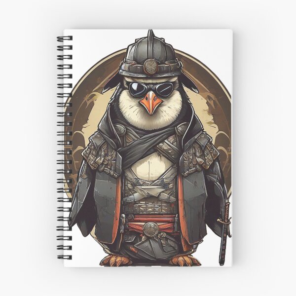 Item preview, Samurai Penguin designed and sold by likbatonboot.