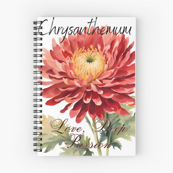 Item preview, Language of flowers, Chrysanthemum designed and sold by DesignsbyVelvet.