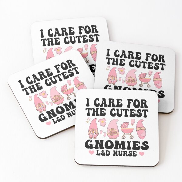 Item preview, labor and delivery i care for the cutest gnomies L&D nurse valentines day designed and sold by CORJIDOG-ART.