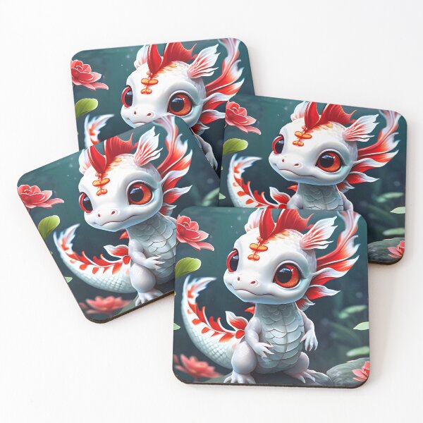 Item preview, Cute Fantasy Koi Dragon designed and sold by TheArtOfPat.