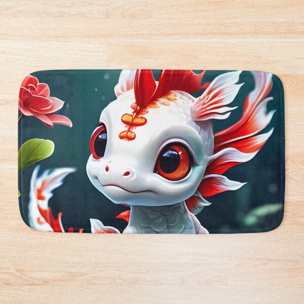 Item preview, Cute Fantasy Koi Dragon designed and sold by TheArtOfPat.