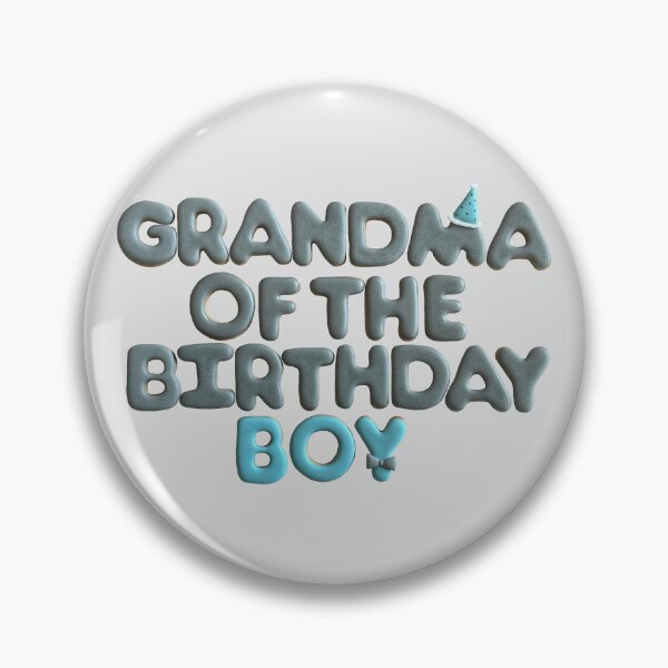 Item preview, Grandma of the birthday boy sugar cookies  designed and sold by aiko-p.