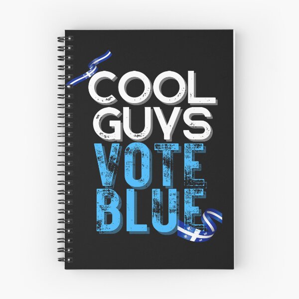 Item preview, Cool Guys Vote Blue Democratic Political Design designed and sold by EarthArtDesigns.