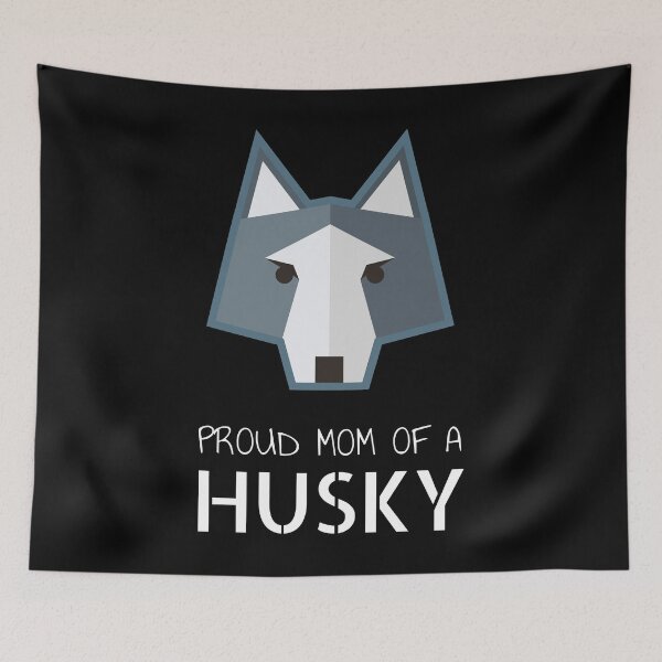 Item preview, Husky Dogs T Shirt & Mother TShirts. Mother of Huskies Husky Mom T-Shirt Proud Mommy Eskimo Dog designed and sold by Skateboarding Fingerboarding BMX.