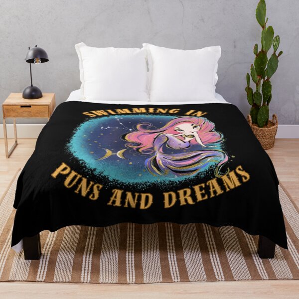 Item preview, Swimming In Puns And Dreams. pisces zodiac  designed and sold by ZodiacWonders.