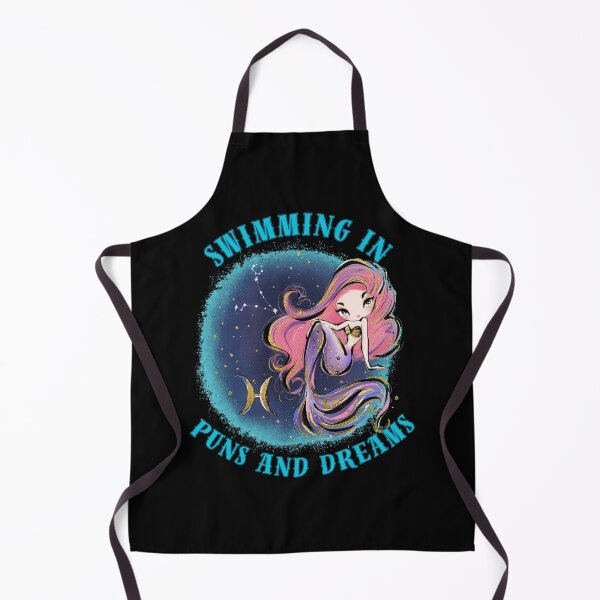 Item preview, Swimming In Puns And Dreams. pisces sign designed and sold by ZodiacWonders.