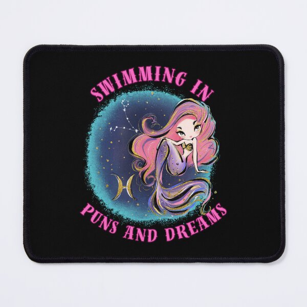 Item preview, Swimming In Puns And Dreams. pisces birthday designed and sold by ZodiacWonders.