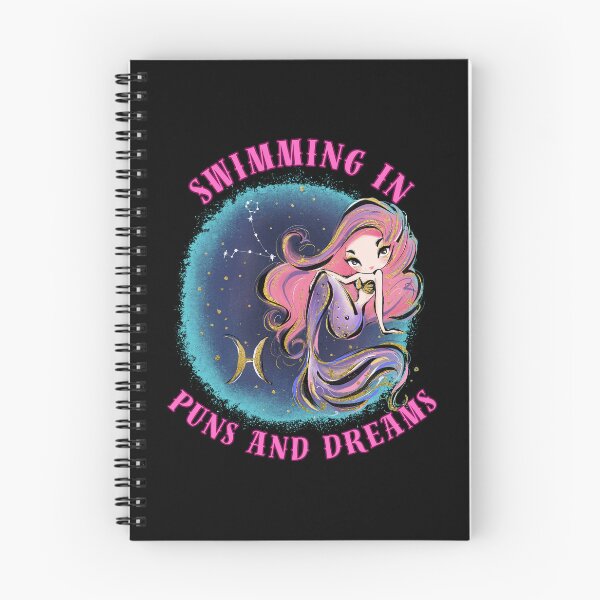 Item preview, Swimming In Puns And Dreams. pisces birthday designed and sold by ZodiacWonders.