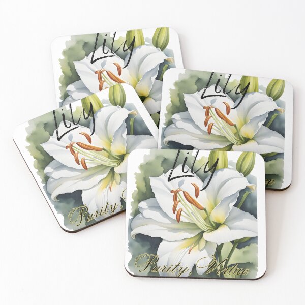 Item preview, Language of flowers, Lily designed and sold by DesignsbyVelvet.