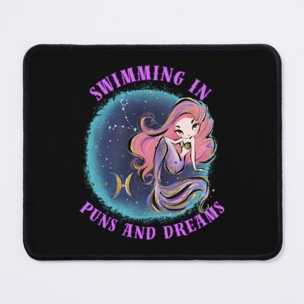 Item preview, Swimming In Puns And Dreams. pisces horoscope designed and sold by ZodiacWonders.