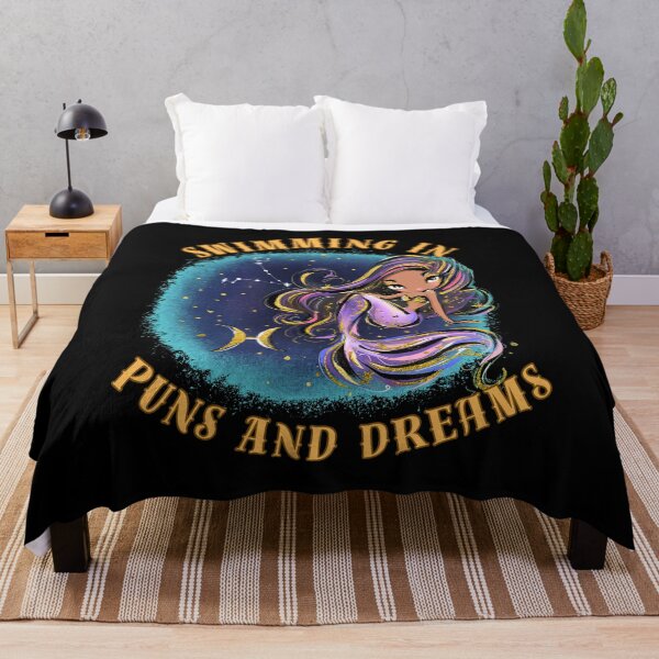 Item preview, Swimming In Puns And Dreams. pisces fish designed and sold by ZodiacWonders.