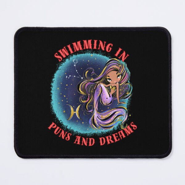 Item preview, Swimming In Puns And Dreams. pisces funny designed and sold by ZodiacWonders.