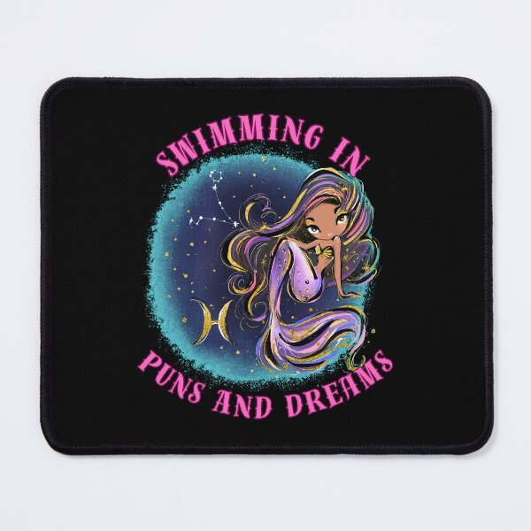 Item preview, Swimming In Puns And Dreams. pisces lovers designed and sold by ZodiacWonders.
