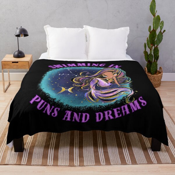 Item preview, Swimming In Puns And Dreams. pisces personality designed and sold by ZodiacWonders.