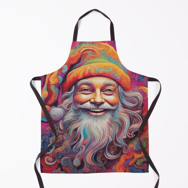 Item preview, Psychedelic Smiling Santa designed and sold by likbatonboot.