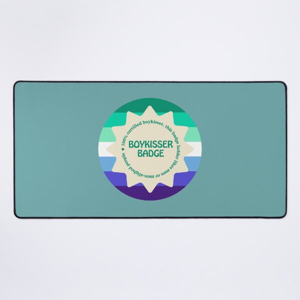 Item preview, boykisser badge designed and sold by careofjacks.