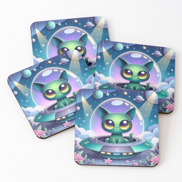 Item preview, Cosmic Feline Space Odyssey designed and sold by inkArtistryfine.