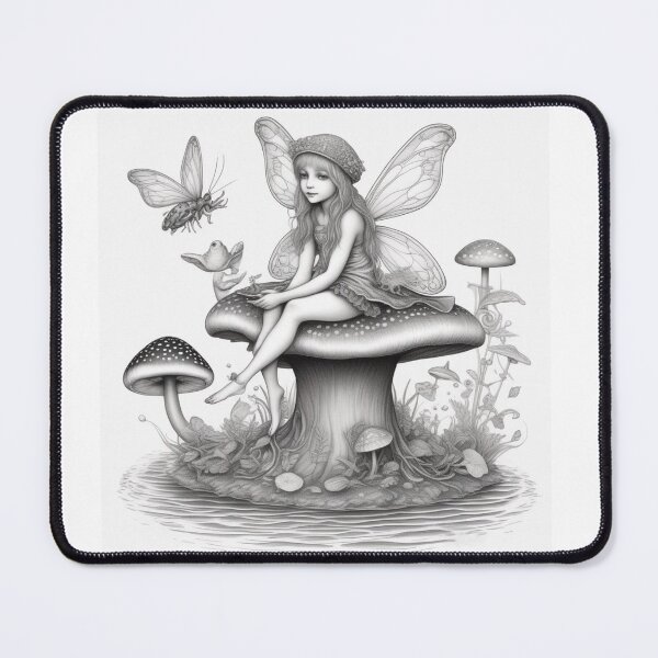 Item preview, art deco fairy child designed and sold by Zelda50.