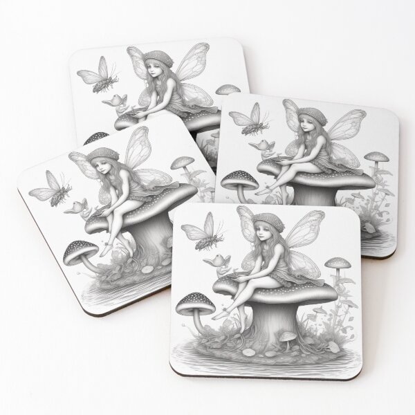 Item preview, art deco fairy child designed and sold by Zelda50.