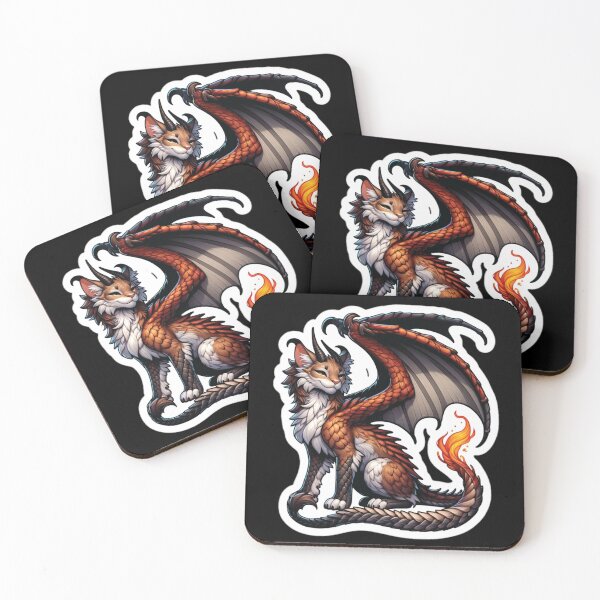 Item preview, Fiery Winged Feline designed and sold by Best-Kept.