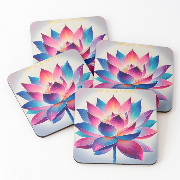 Item preview, Vibrant Cosmic Lotus Blossom designed and sold by inkArtistryfine.