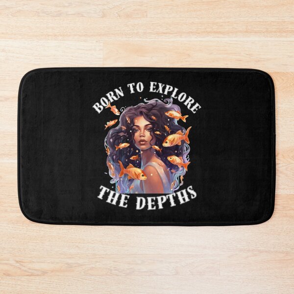 Item preview, Born To Explore The Depths designed and sold by ZodiacWonders.
