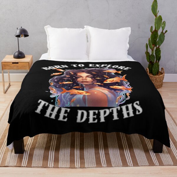 Item preview, Born To Explore The Depths designed and sold by ZodiacWonders.
