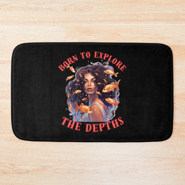 Item preview, Born To Explore The Depths. pisces astrology designed and sold by ZodiacWonders.